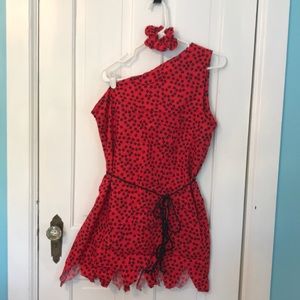 Cave girl handmade costume